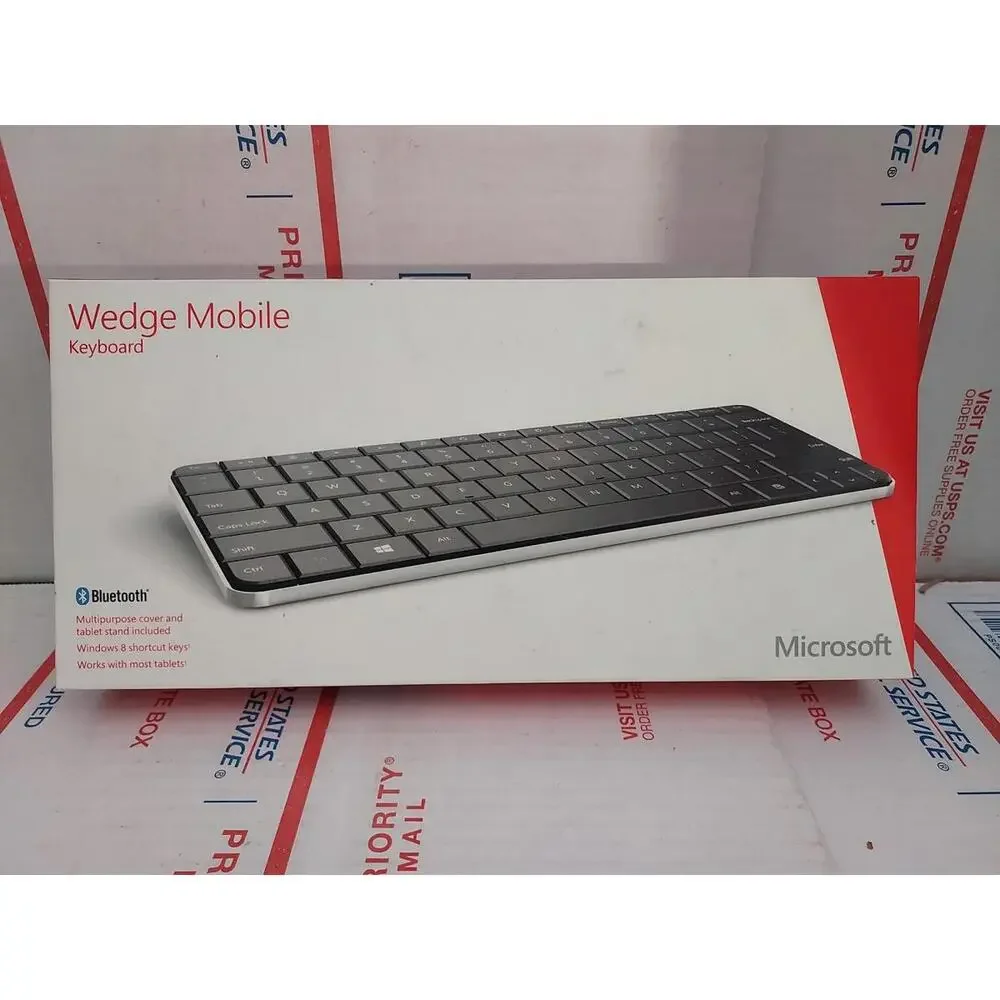 Microsoft Wedge Mobile Keyboard Bluetooth Wireless Cover Stand 1521 - T6#502